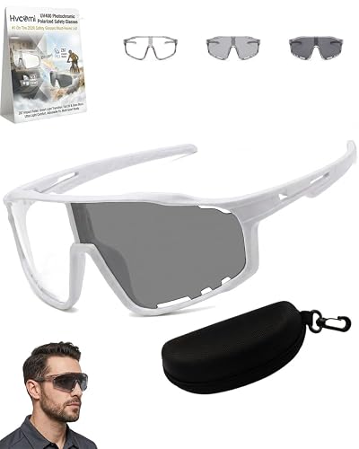 Hvcemi UV400 Photochromic Polarized Safety Glasses Z87