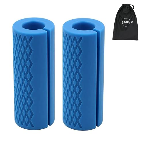 IADUMO Barbell Grips - Thick Dumbbell Grips