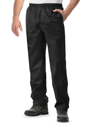iCreek Men's Rain Pants Waterproof Over Pants