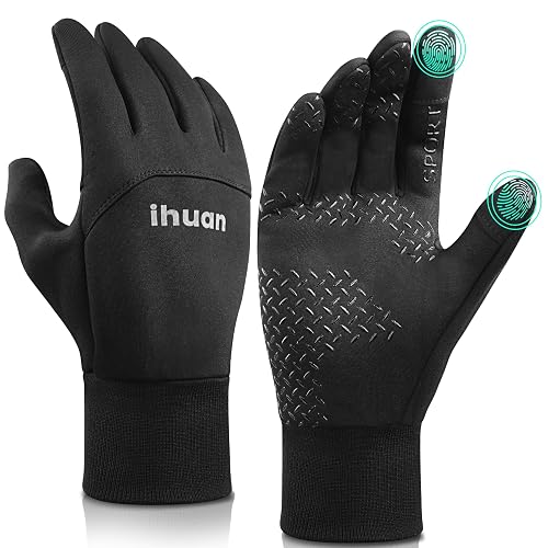 ihuan Winter Waterproof Gloves for Men Women