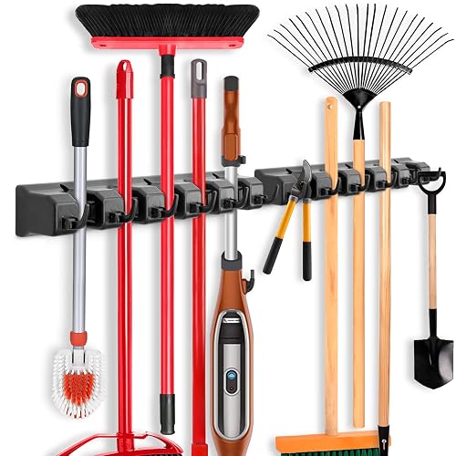 IMILLET 2 Pack Mop and Broom Holder