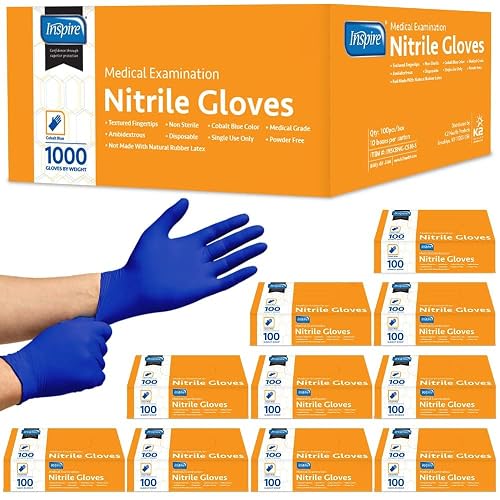 Inspire Nitrile Exam Gloves