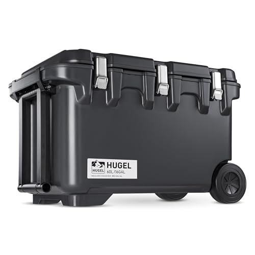 IRIS USA Hugel 64 QT Wheeled Cooler