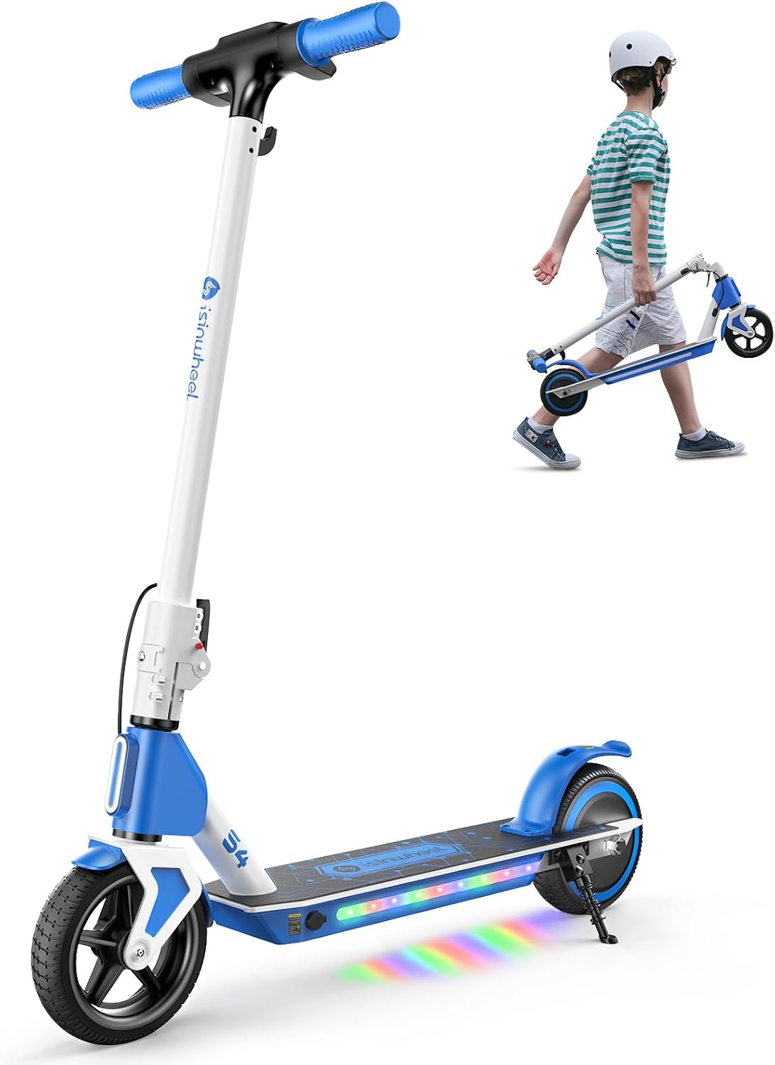 isinwheel S4 Kids Electric Foldable Scooter