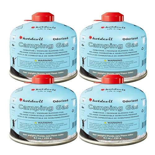 Isobutane Fuel Canister 230 Gram Camping Stove