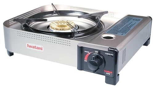 Iwatani 35FW Single-Burner Butane Portable Cooktop Indoor