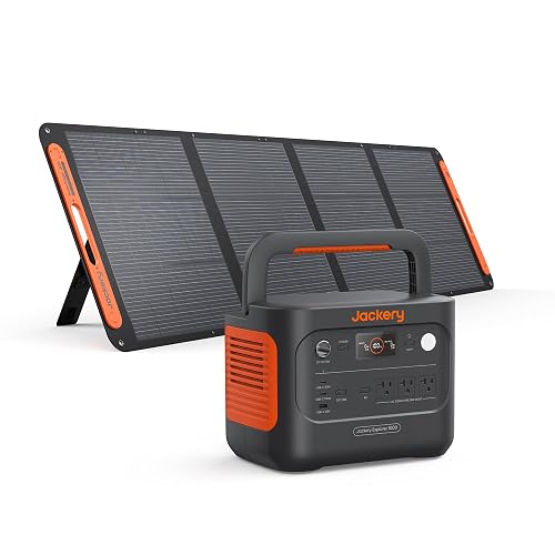 Jackery Solar Generator 1000 v2 with Solar