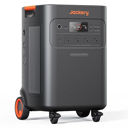Jackery Solar Generator 5000 Plus Portable Power