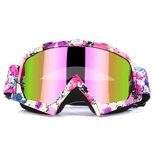 JAMIEWIN Motocross Goggles - ATV Dirt Bike