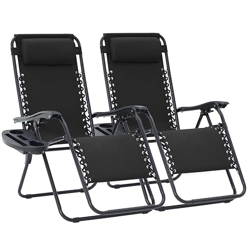 JEAREY Zero Gravity Lounge Chairs Set of