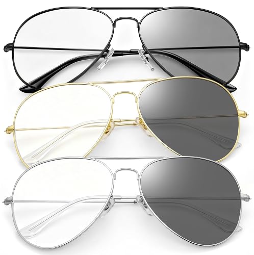 Joopin 3 Pack Aviation Sunglasses Polarized UV