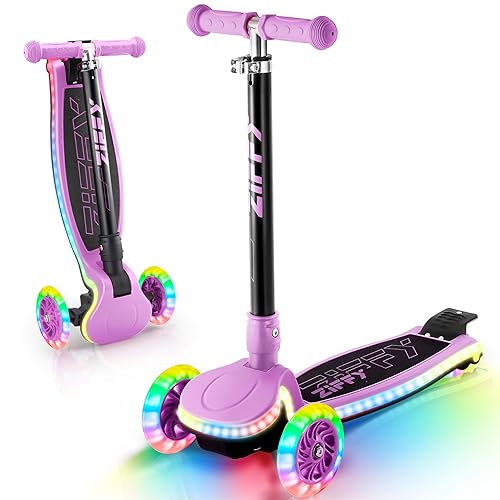 JOVA ZIFFY Light-Up Toddler Scooters 3-8