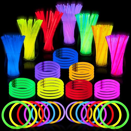 JOYIN 144 Pcs 8" Glow sticks Bulk