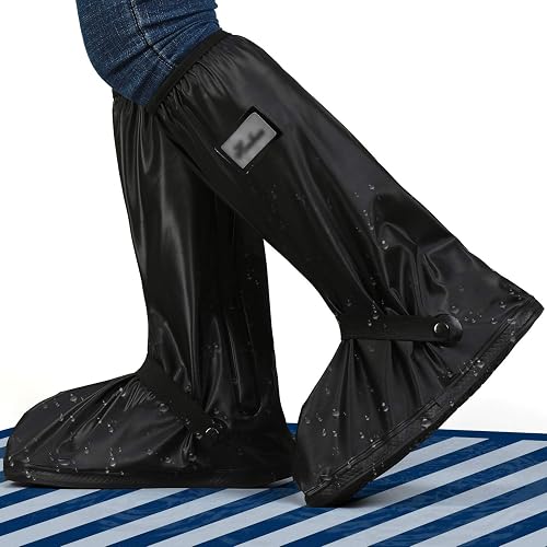 JUSPRO Waterproof Rain Boot Shoe Cover with