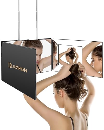 JUSRON 360 Viewing Angle Self Hair Cutting