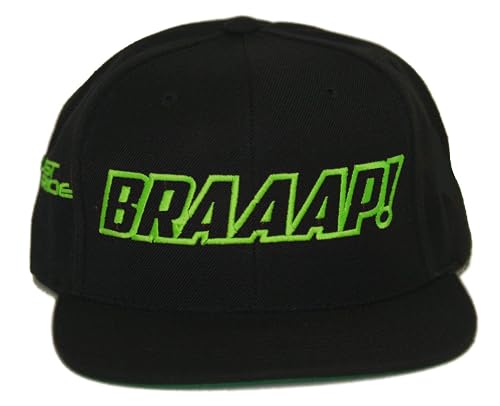 JUST RIDE Braaap Hat Flat Bill Snapback