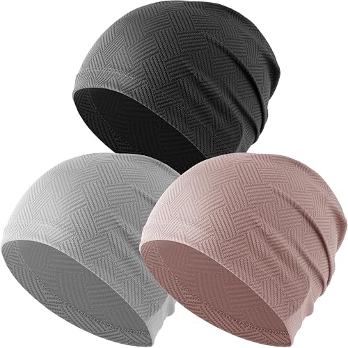 Justrideon 3pcs Soft & Cooling Skull Cap