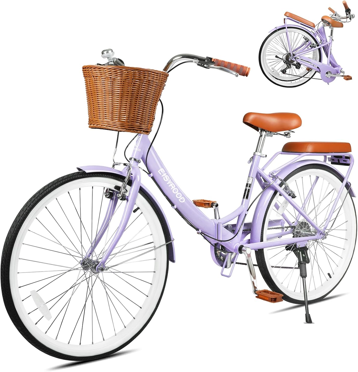 kaiwrxin Cruiser 7-Speed Commuting Bike Adult