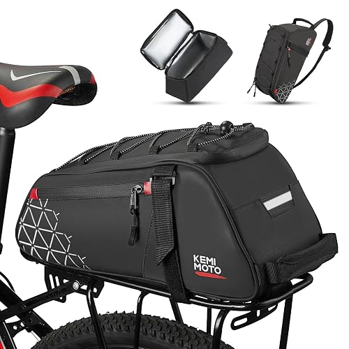 KEMIMOTO 8L Bike Bag with 6L Removable