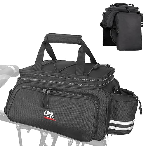 KEMIMOTO Rear Rack Bag Trunk Bag