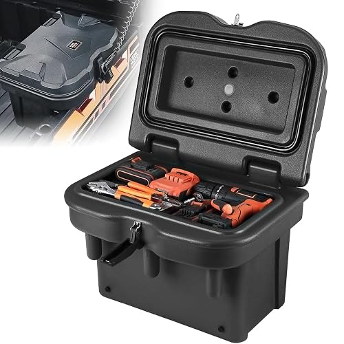 KEMIMOTO UTV Bed Storage Box 5.5GAL Compatible