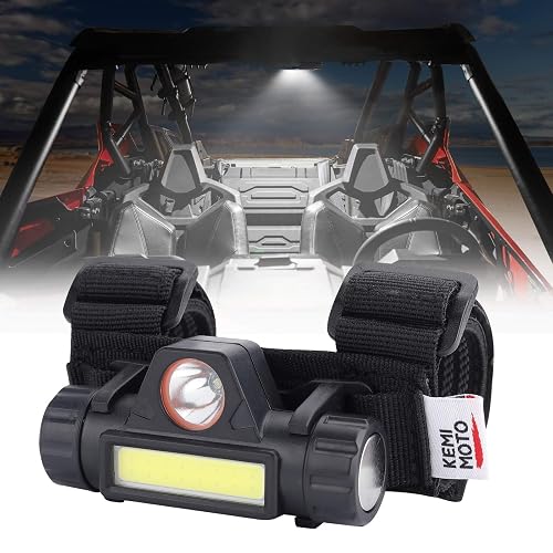 KEMIMOTO UTV Dome Light Roll Bar Cage