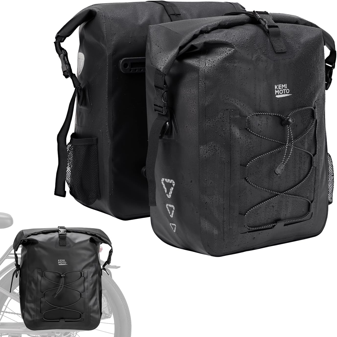 KEMIMOTO Waterproof Compartment Reflective Air Tight