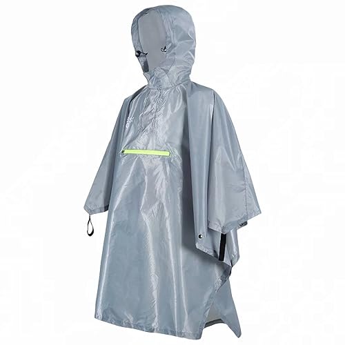 Kerio Rain Poncho with Reflective Waterproof Bicycle