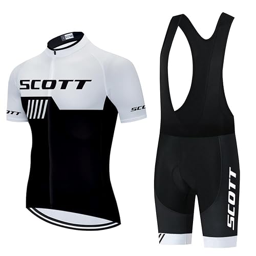 Koogycco Men's Cycling Jersey Set Short Sleeve