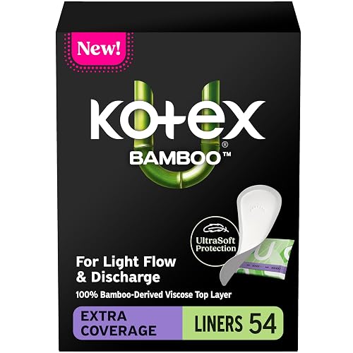 Kotex Bamboo Wrapped Liners