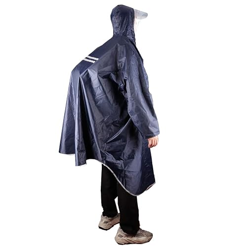 KRATARC Rain Poncho Reflective Waterproof Raincoat