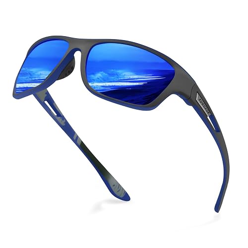KUGUAOK Polarized Sports Sunglasses for Men Driving