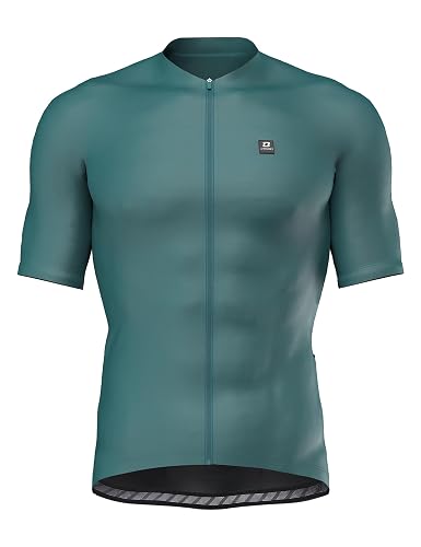 LAMEDA Mens Cycling Jersey Short Sleeve Biking
