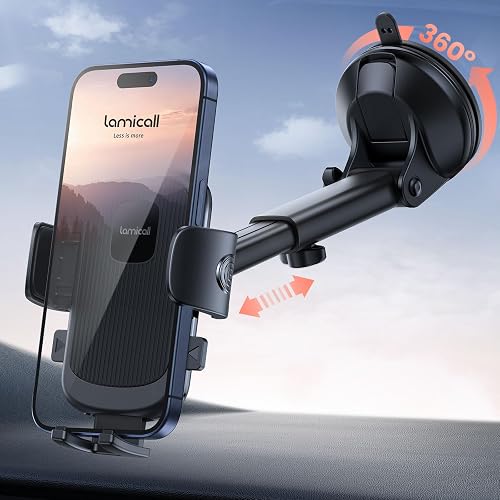 Lamicall Car Phone Holder - 360° Rotation