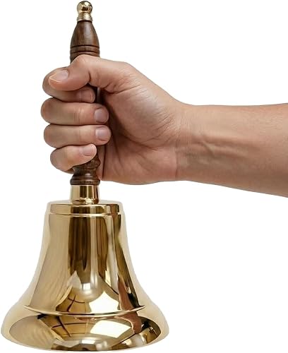 Large & Heavy Solid Brass Loud Hand
