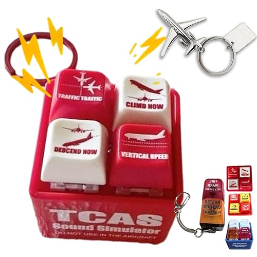 Lcassoon Pilot And Crew Alert Keychain Egpws