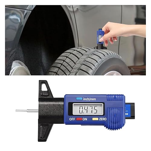 LCD Display Tire Tread Depth Gauge