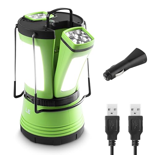 LE LED Camping Lantern Rechargeable