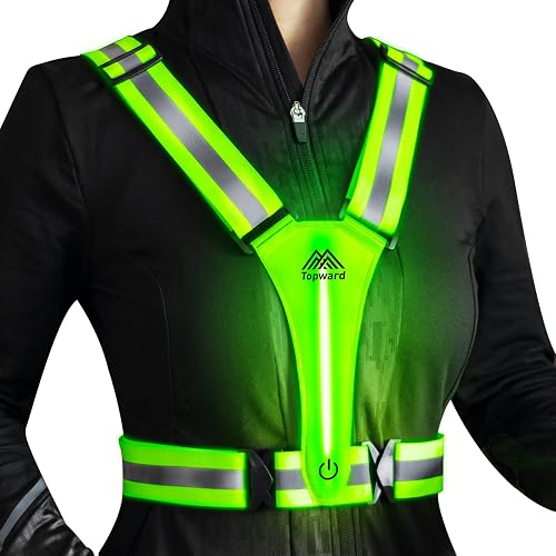 LED Reflective Vest Safety Gear