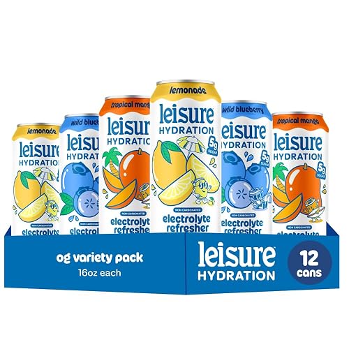 Leisure Hydration Non-Carbonated Electrolyte Refresher