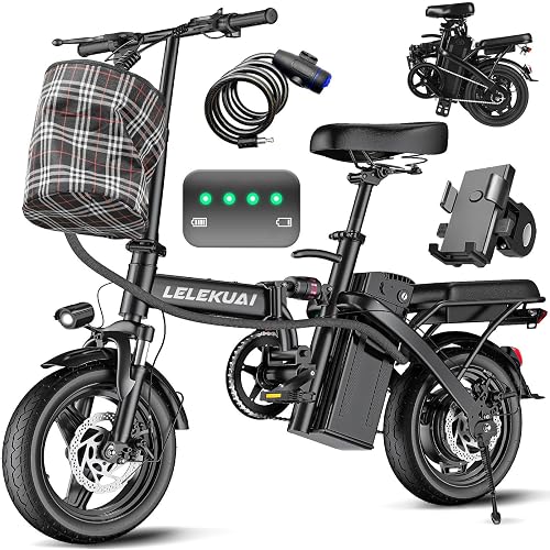 LELEKUAI Motor 20-28MPH Battery 3-Level Pedal