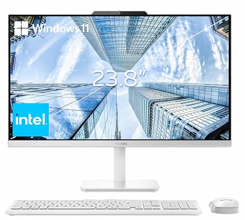 Lenovo 24" FHD All-in-One Desktop Computer for