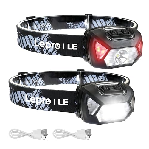 Lepro LE Headlamp Rechargeable