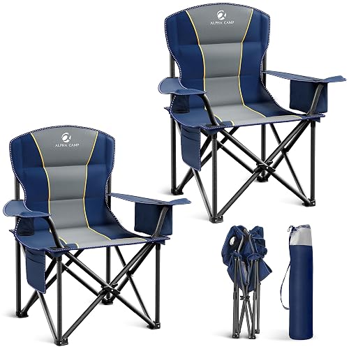 LET'S CAMP Camping Chair Oversized Heavy Duty