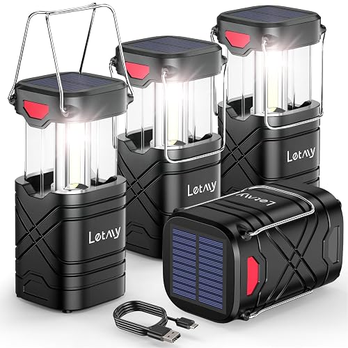 LETMY 4 Pack Camping Lantern