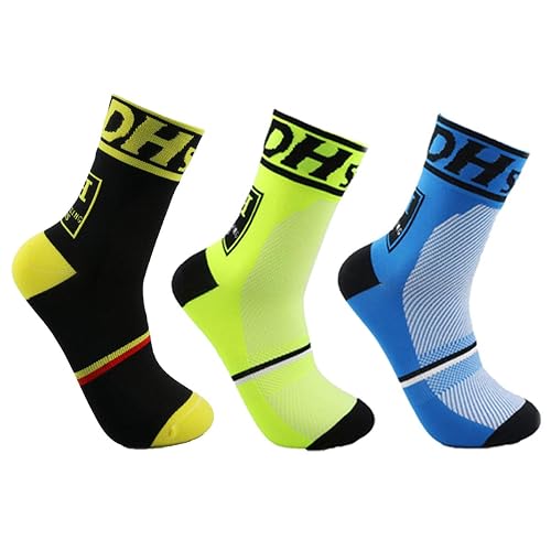 Libar Men's Cycling Socks Unisex Breathable Sports