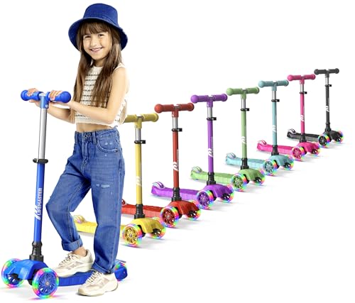 Lifemaster Mini 3-Wheel Kids Scooter Multi-Color