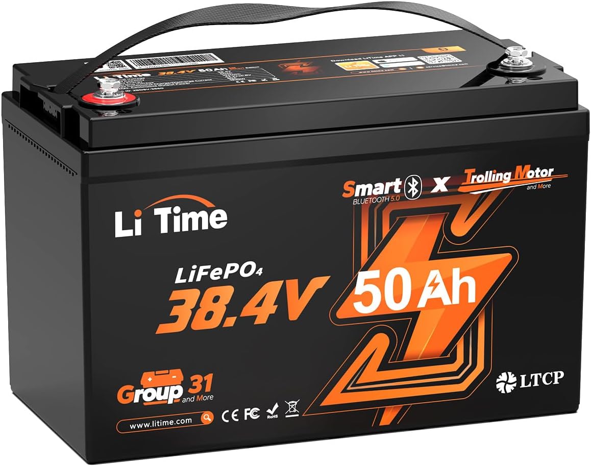 Litime Lithium Trolling Motor Battery with