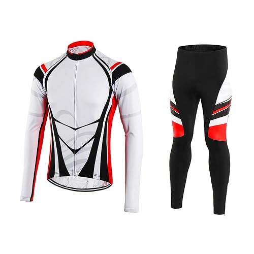 Lixada Men's Cycling Jersey Suit Winter Thermal