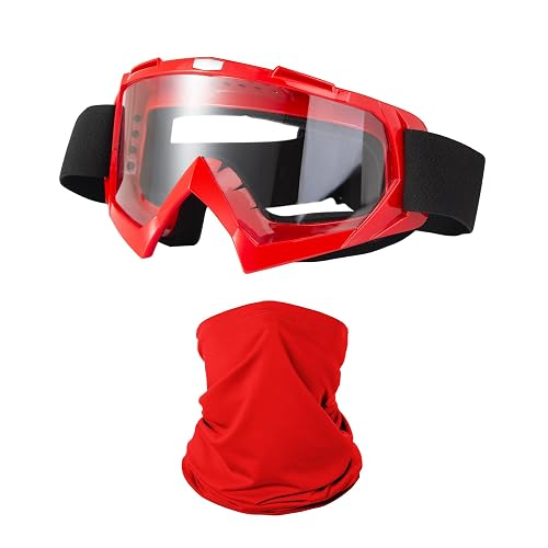 LJDJ Motorcycle Goggles Dirt Bike ATV Off-Road
